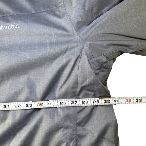 Columbia Whirlibird IV Interchange Jacket Mens 4XT Gray Omni-Tech Waterproof NWT - Picture 9 of 11